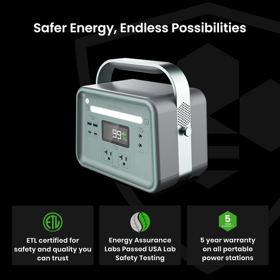 Image 722222_ALTMORE5.jpg, Product 722-222 / Price $929.99, Yoshino Solid-State Portable Solar Generator (330W) from Yoshino on TSC.ca's Electronics department