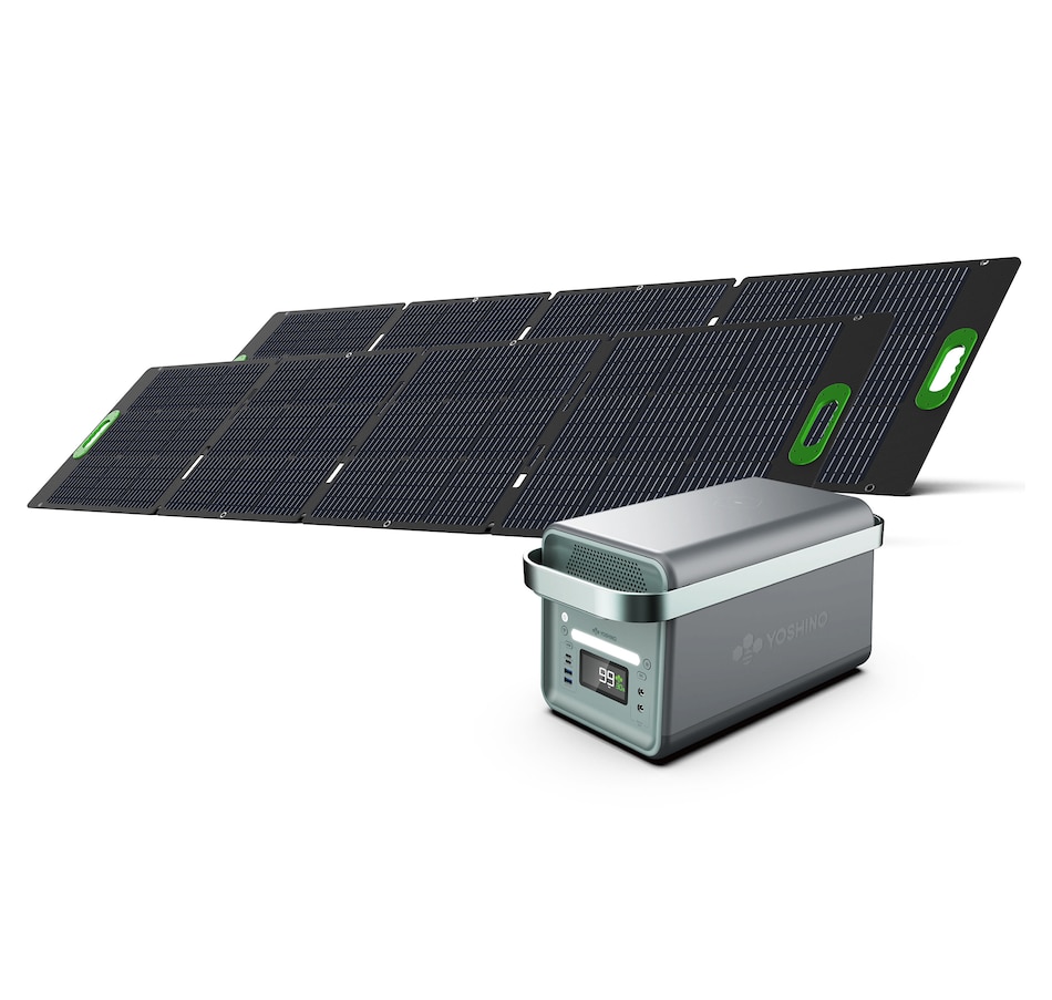 Image 722224.jpg, Product 722-224 / Price $3,350.00, Yoshino Solid-State Portable Solar Generator Pro S (2000W, two panels) from Yoshino on TSC.ca's Electronics department