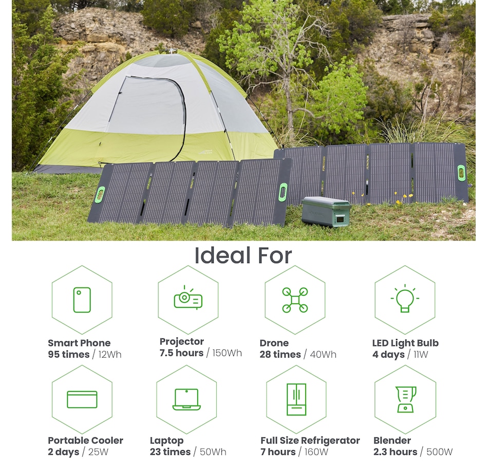 Image 722224_ALTMORE7.jpg, Product 722-224 / Price $3,350.00, Yoshino Solid-State Portable Solar Generator Pro S (2000W, two panels) from Yoshino on TSC.ca's Electronics department