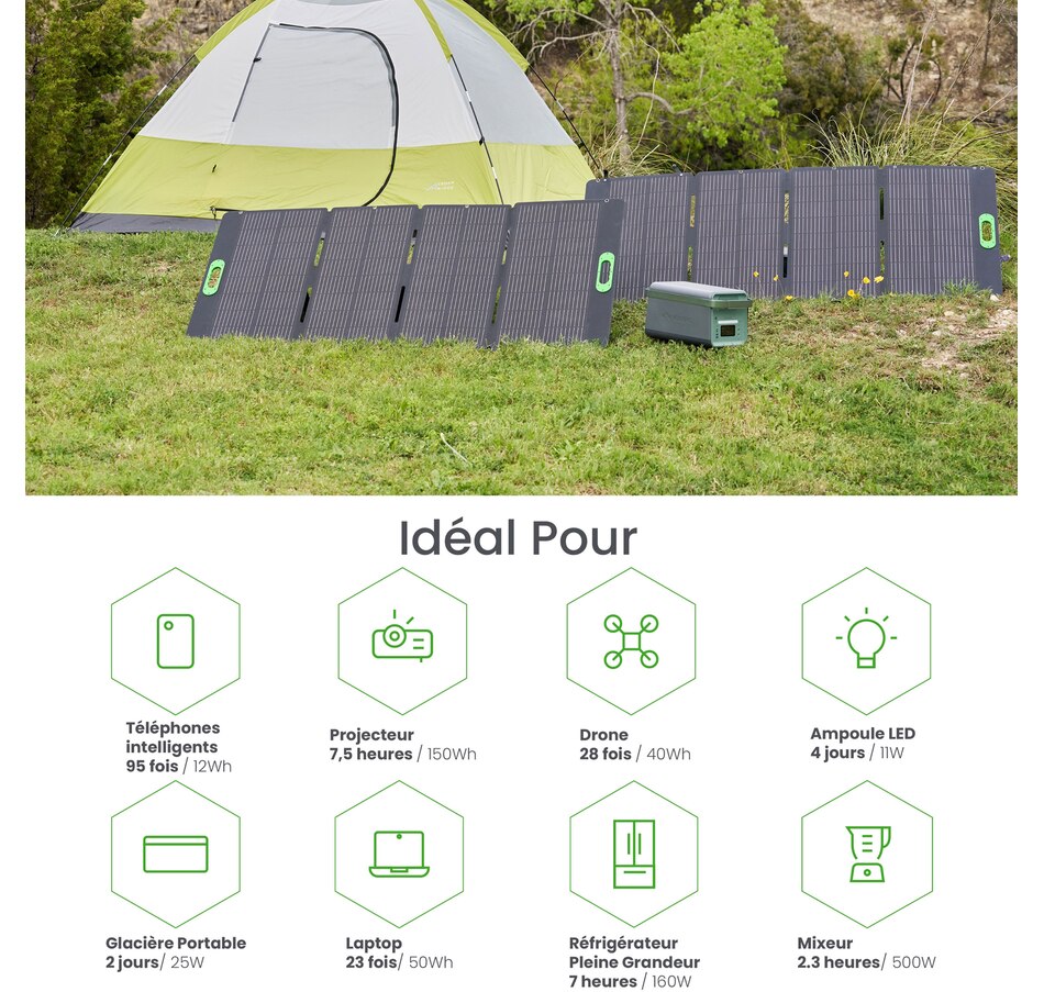 Image 722224_ALTMORE8.jpg, Product 722-224 / Price $3,350.00, Yoshino Solid-State Portable Solar Generator Pro S (2000W, two panels) from Yoshino on TSC.ca's Electronics department