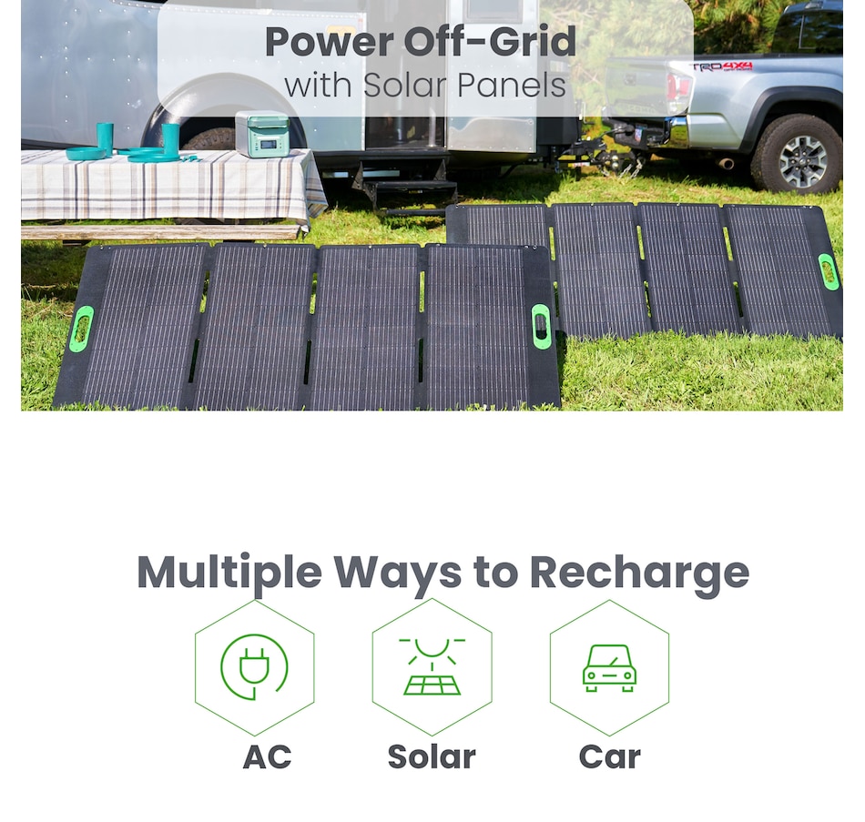 Image 722224_ALTMORE9.jpg, Product 722-224 / Price $3,350.00, Yoshino Solid-State Portable Solar Generator Pro S (2000W, two panels) from Yoshino on TSC.ca's Electronics department