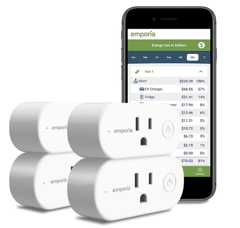 Image 722228_ALTMORE2.jpg, Product 722-228 / Price $79.99, Emporia Smart Plug (4-pack) from Emporia on TSC.ca's Electronics department