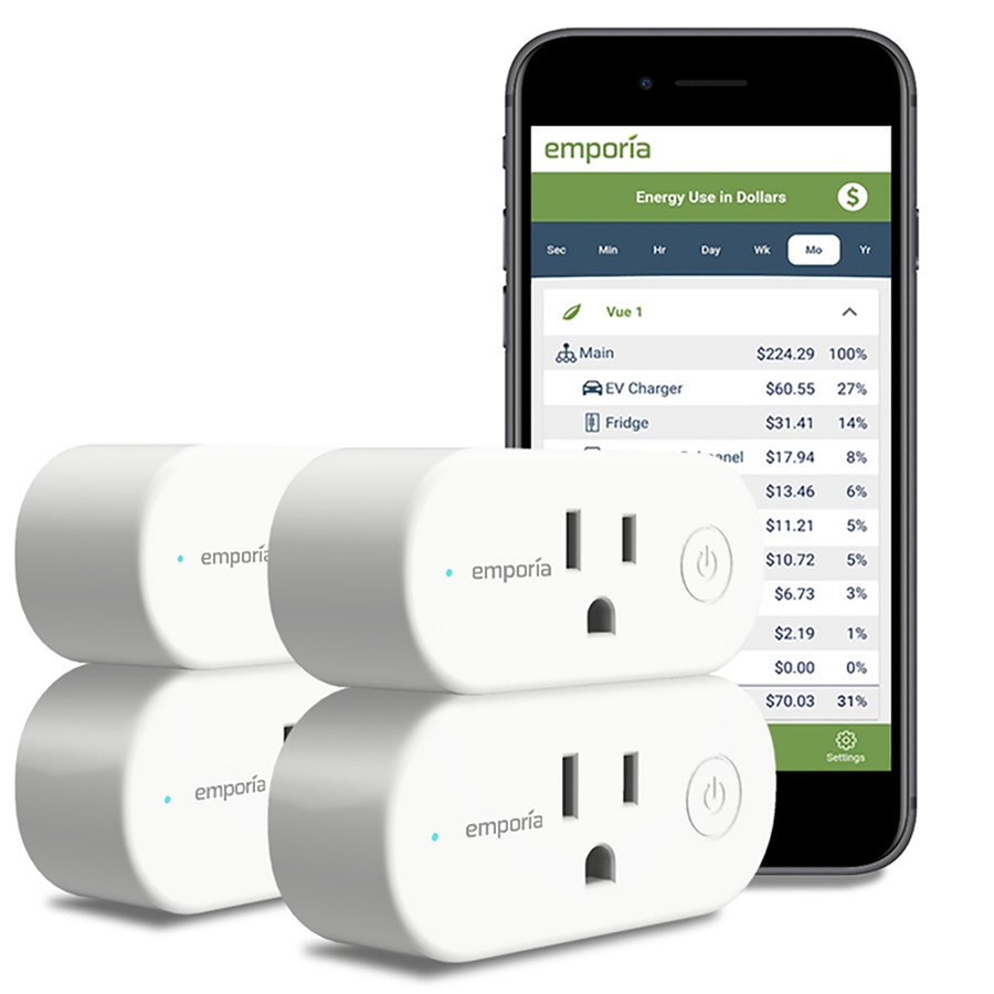Image 722228_ALTMORE2.jpg, Product 722-228 / Price $79.99, Emporia Smart Plug (4-pack) from Emporia on TSC.ca's Electronics department