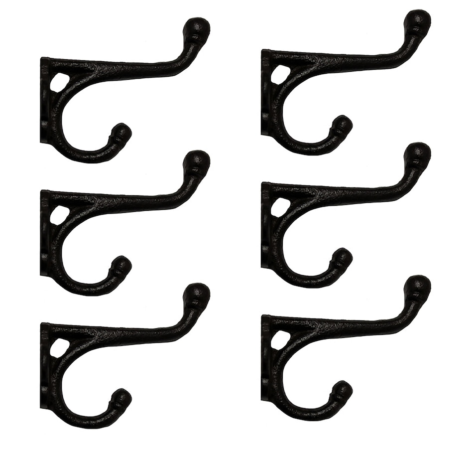 Image 722256.jpg, Product 722-256 / Price $19.99, Koppers Hardware Cast Iron Wall Hook (pack of 6) from Koppers on TSC.ca's Kitchen department