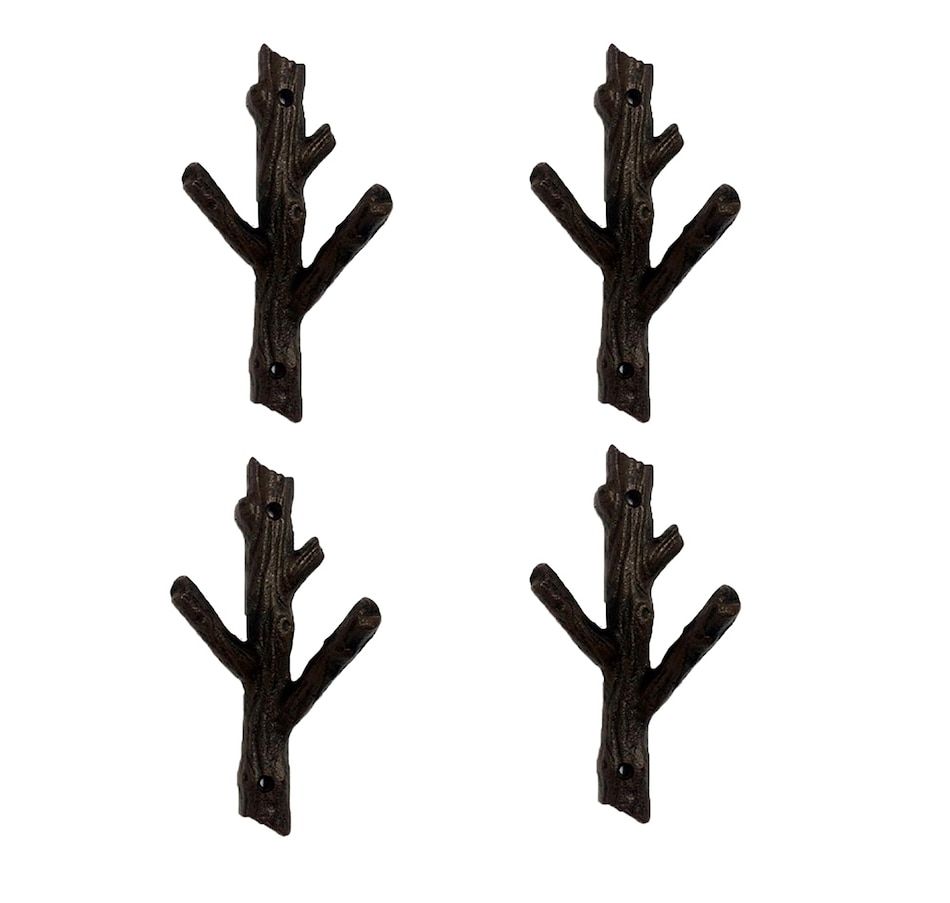 Image 722266.jpg, Product 722-266 / Price $19.99, Koppers Hardware Cast Iron Branch Hook (pack of 4) from Koppers on TSC.ca's Home & Garden department