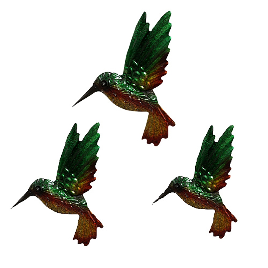 Image 722267.jpg, Product 722-267 / Price $69.99, Koppers Home Hummingbird Wall Plaques (pack of 3) from Koppers on TSC.ca's Home & Garden department