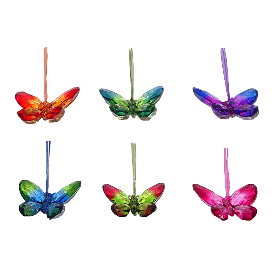 Image 722283.jpg, Product 722-283 / Price $53.99, Koppers Home Assorted Butterfly Suncatchers (pack of 6) from Koppers on TSC.ca's Home & Garden department