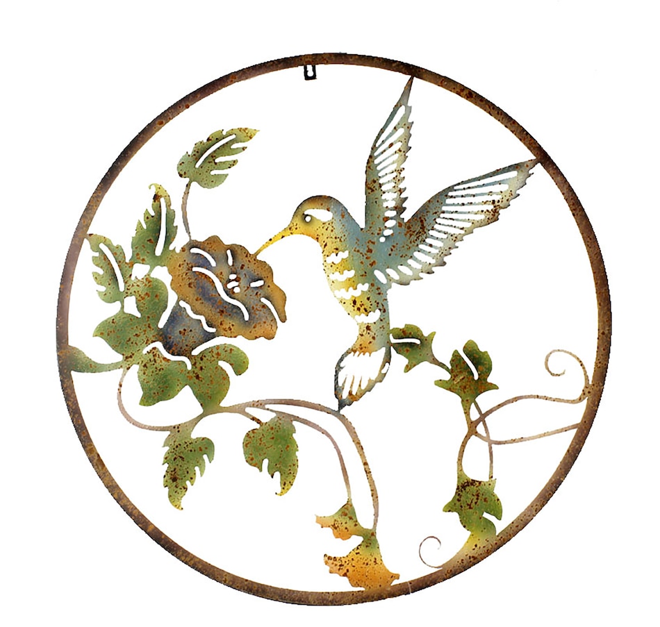 Image 722301.jpg, Product 722-301 / Price $69.99, Koppers Home Hummingbird Circle Plaque from Koppers on TSC.ca's Home & Garden department