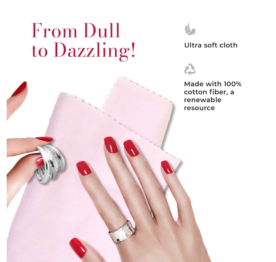 Image 722377_ALTMORE11.jpg, Product 722-377 / Price $39.99, Connoisseurs Silver Polishing Cloth and Wipes from Connoisseurs on TSC.ca's Jewellery department