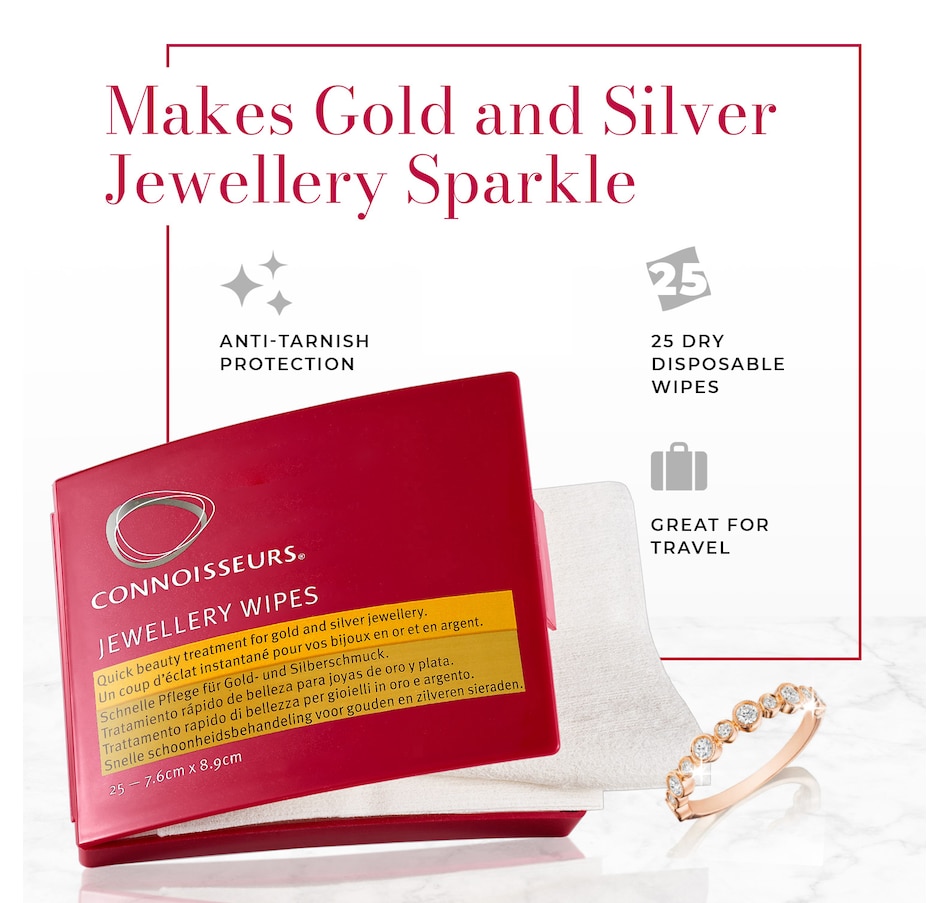 Image 722379_ALTMORE11.jpg, Product 722-379 / Price $34.99, Connoisseurs Diamond Dazzle Stik and Wipes from Connoisseurs on TSC.ca's Jewellery department