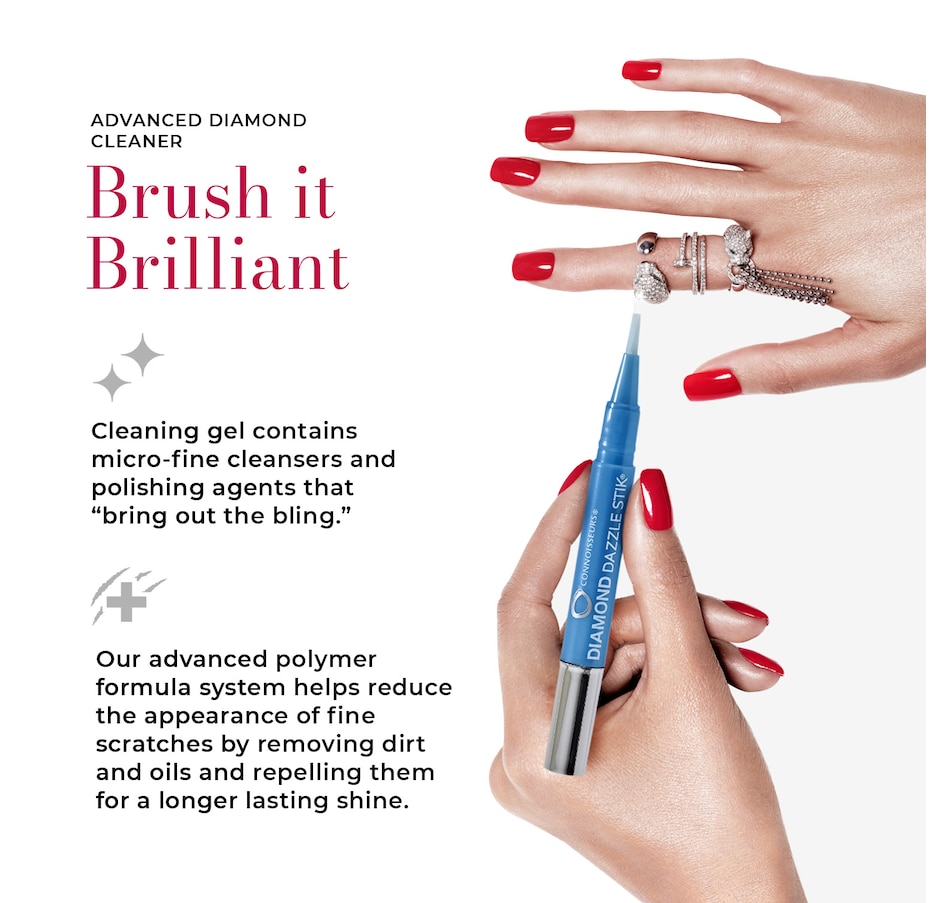Image 722379_ALTMORE3.jpg, Product 722-379 / Price $34.99, Connoisseurs Diamond Dazzle Stik and Wipes from Connoisseurs on TSC.ca's Jewellery department