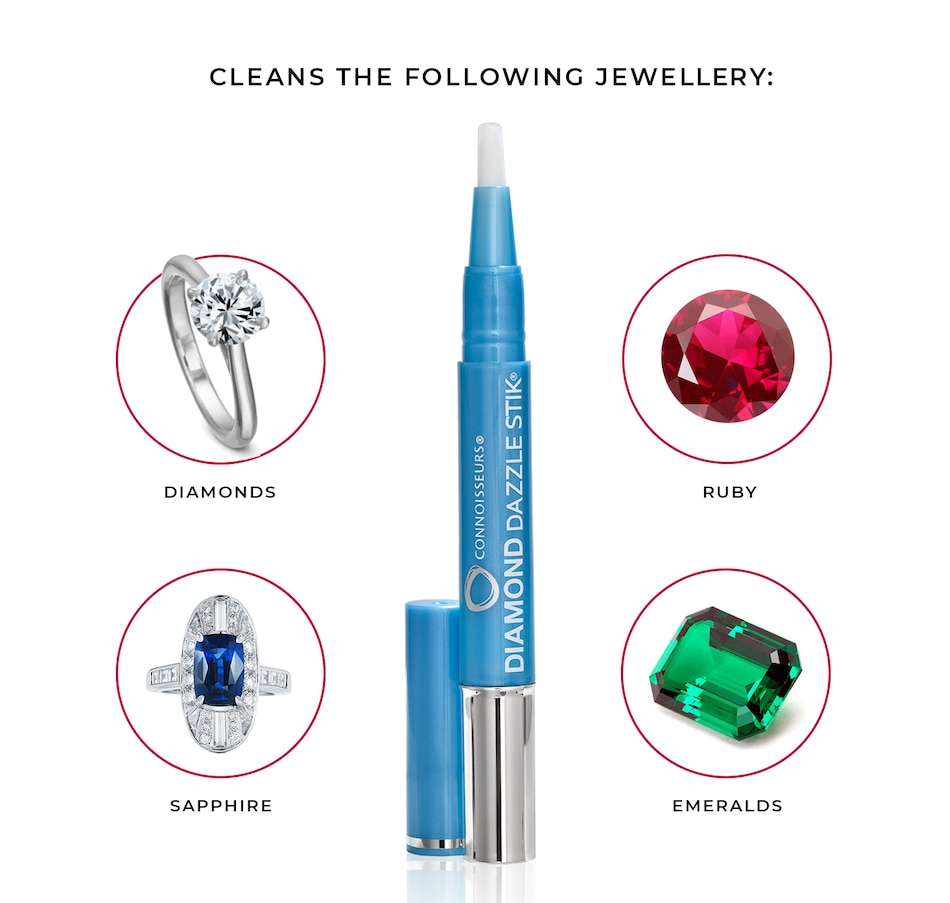 Image 722379_ALTMORE5.jpg, Product 722-379 / Price $34.99, Connoisseurs Diamond Dazzle Stik and Wipes from Connoisseurs on TSC.ca's Jewellery department