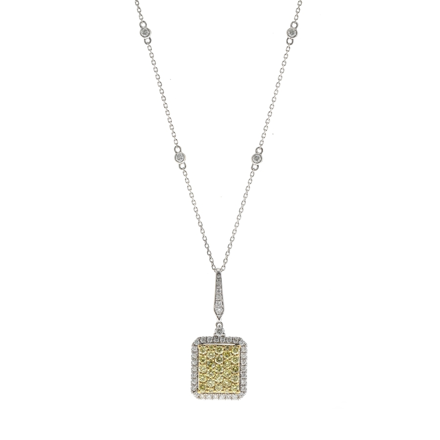 Image 722402_ALTMORE1.jpg, Product 722-402 / Price $2,299.99, 14K Two-Tone Gold Yellow and White Diamond Pendant with Chain from Diamond Show on TSC.ca's Jewellery department