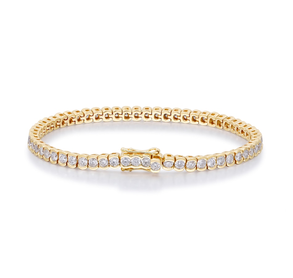 Image 722434.jpg, Product 722-434 / Price $11,999.99, 14K White Gold Diamond Bracelet from Diamond Show on TSC.ca's Jewellery department