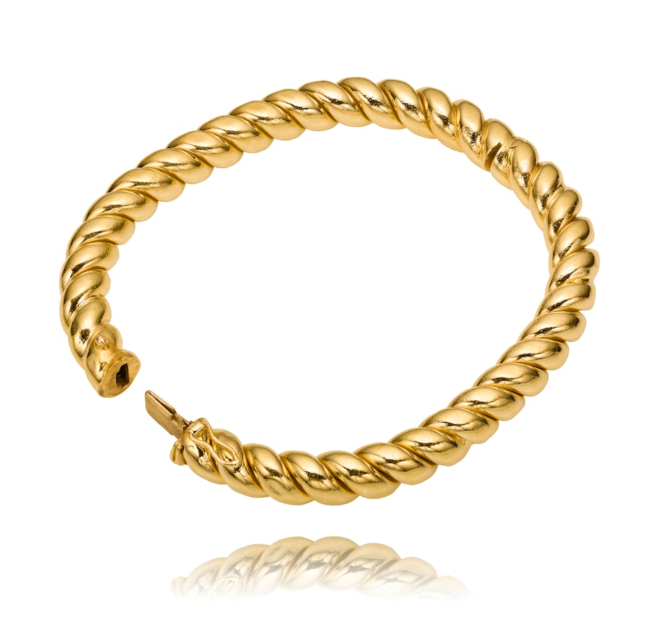 Image 722463_ALTMORE1.jpg, Product 722-463 / Price $3,495.00, Estate Originals 14K Yellow Gold Twisted Rope Design Bangle Bracelet from Estate Originals on TSC.ca's Jewellery department