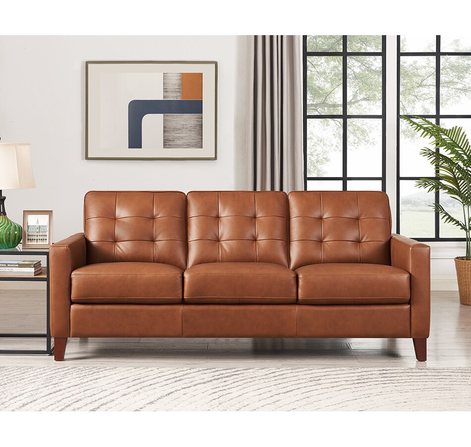 Image 722493_ALTMORE1.jpg, Product 722-493 / Price $2,299.99, Hydeline by Amax – The Aiden Leather Collection Sofa from Hydeline by Amax on TSC.ca's Home & Garden department