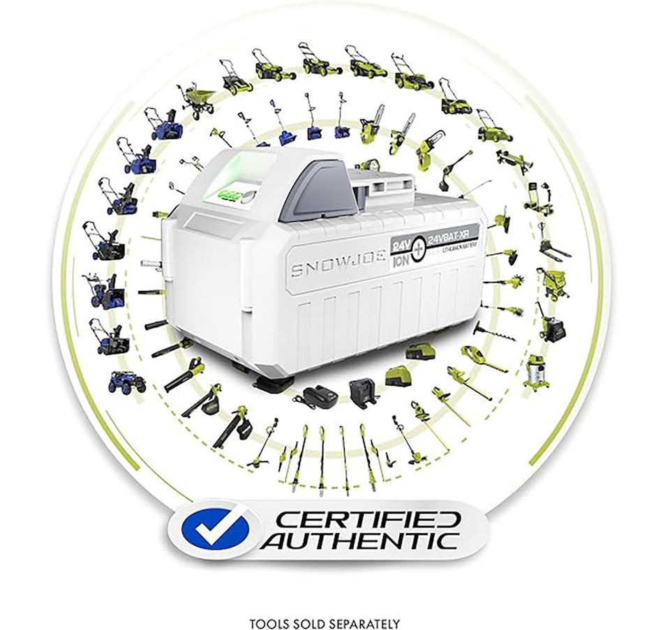 Image 722541_ALTMORE1.jpg, Product 722-541 / Price $129.99, Snow Joe and Sun Joe 24-Volt IonMax Starter with 5.0-Ah Battery from Snow Joe & Sun Joe on TSC.ca's Home & Garden department