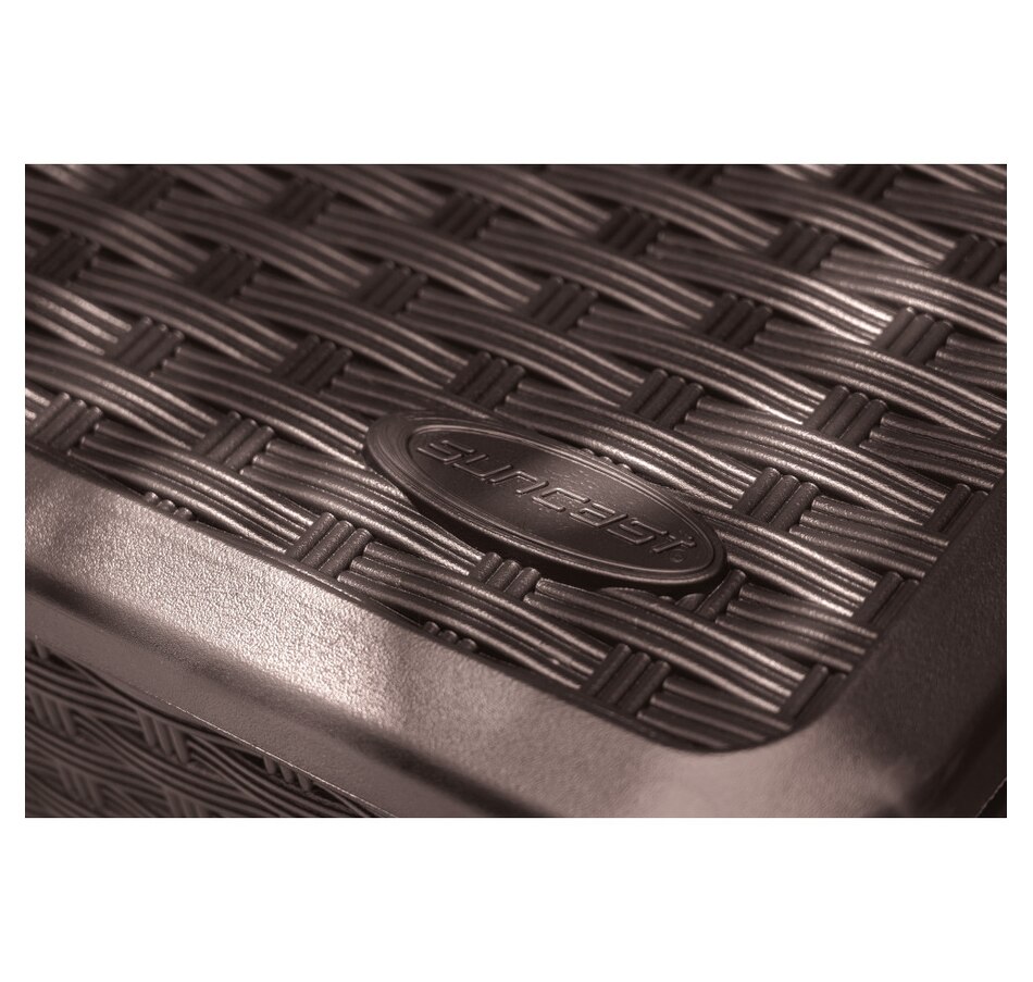 Image 722547_ALTMORE6.jpg, Product 722-547 / Price $379.99, Suncast 134-Gallon Extra-Large Wicker Deck Box from Suncast on TSC.ca's Home & Garden department