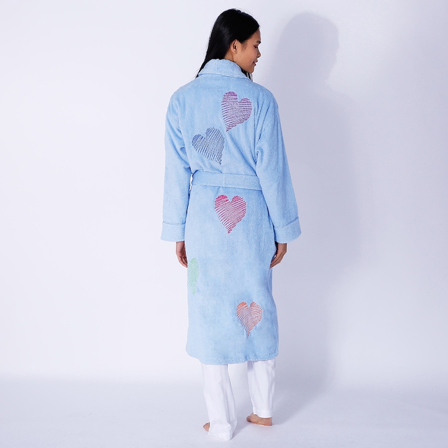 Image 722560_ALTMORE1.jpg, Product 722-560 / Price $229.99, SmartSilk Ladies Cotton Terry Bathrobe Hearts from Smartsilk on TSC.ca's Fashion department