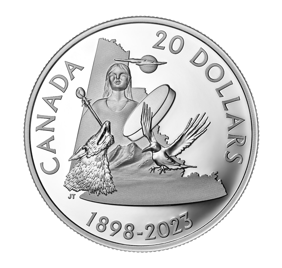Image 722615_ALTMORE1.jpg, Product 722-615 / Price $104.95, 2023 $20 Fine Silver Coin Yukon 125th Anniversary Plus exclusive bonus 1992 Yukon Quarter from Royal Canadian Mint (RCM) on TSC.ca's Coins department