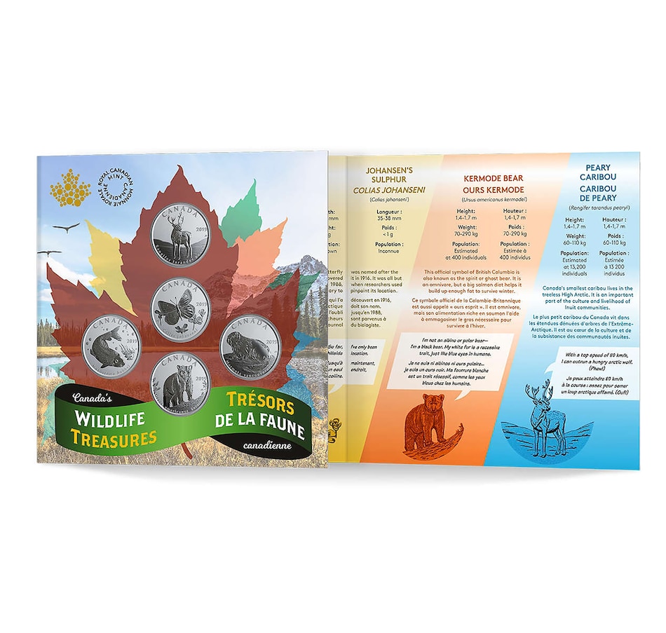 Image 722623_ALTMORE5.jpg, Product 722-623 / Price $349.90, 2022 Canadian Collage $50 Fine Silver Coin plus Bonus Wildlife Treasures Coin Set from Royal Canadian Mint (RCM) on TSC.ca's Coins department