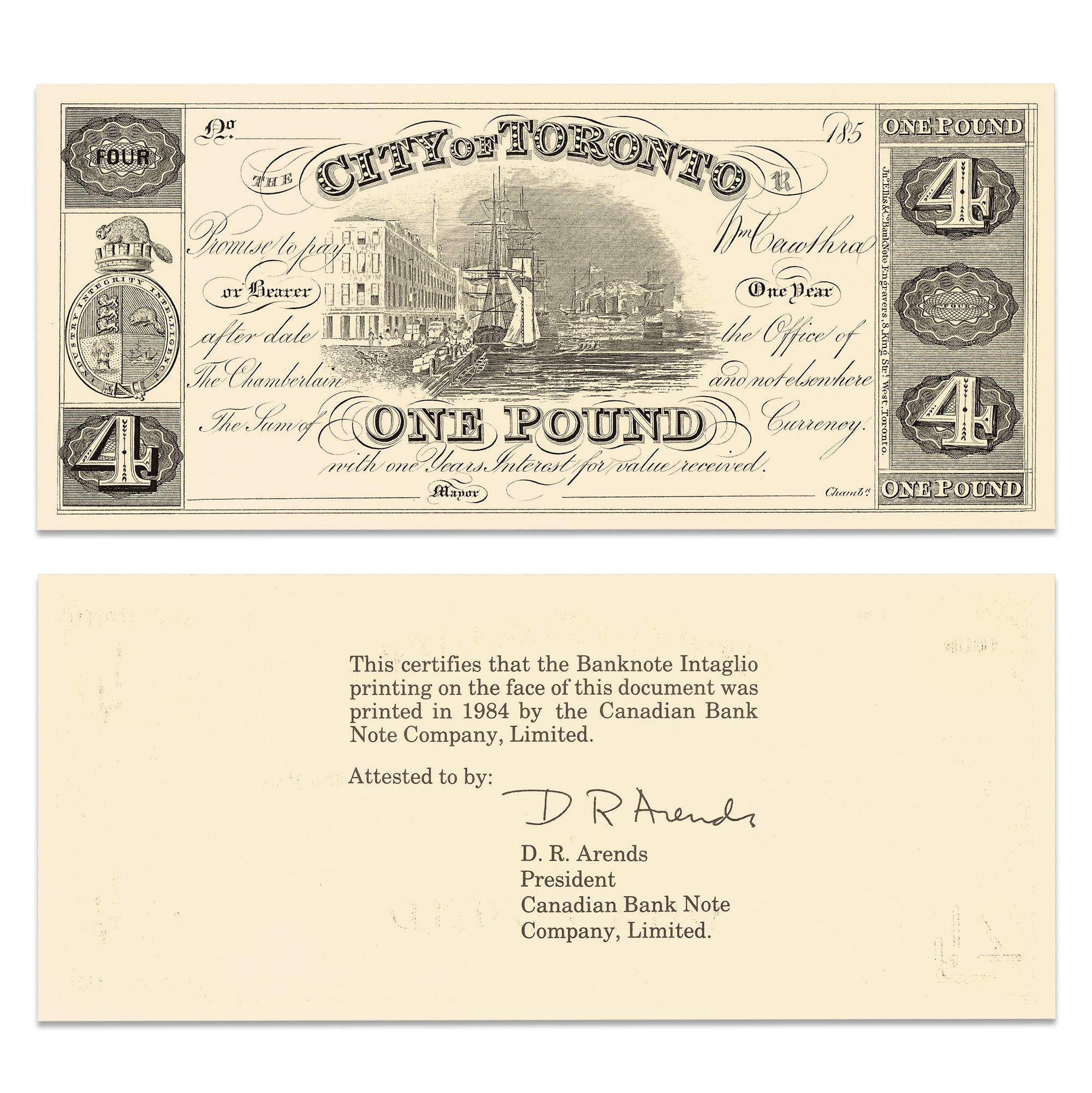Historic Banknotes - Coins - TSC.ca