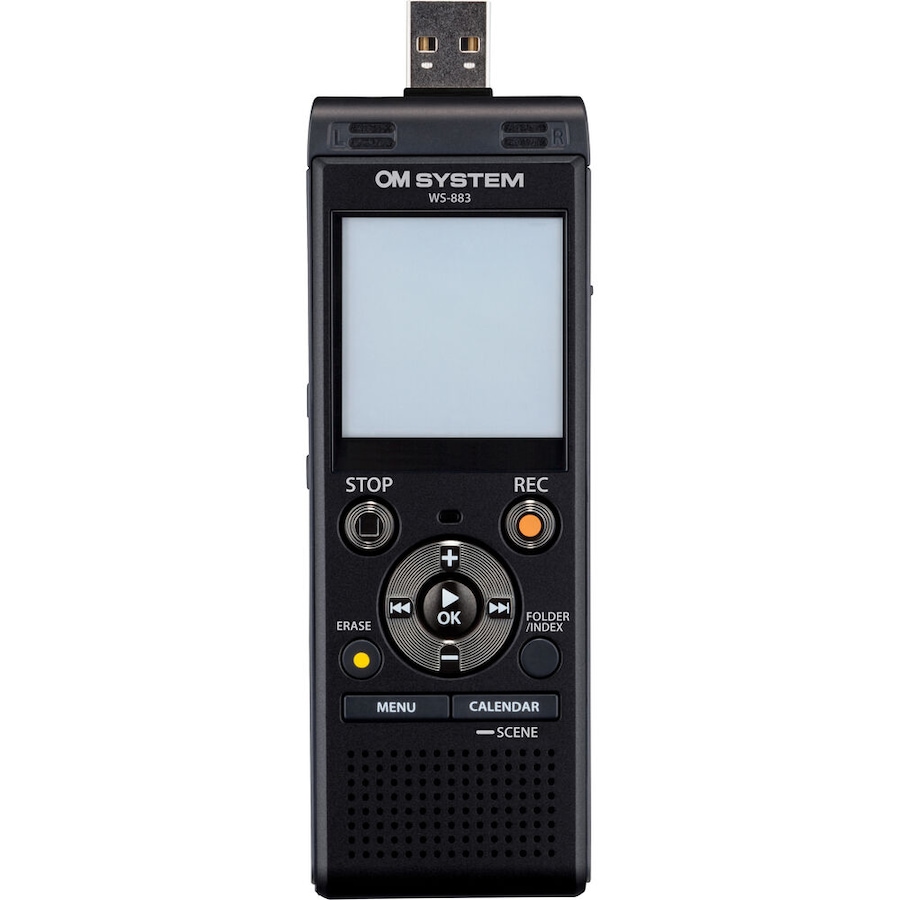 Image 722642_ALTMORE1.jpg, Product 722-642 / Price $129.99, OM System WS-883 Digital Voice Recorder from Olympus - OM System on TSC.ca's Electronics department