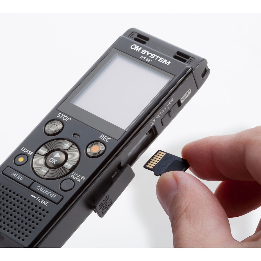 Image 722642_ALTMORE6.jpg, Product 722-642 / Price $129.99, OM System WS-883 Digital Voice Recorder from Olympus - OM System on TSC.ca's Electronics department