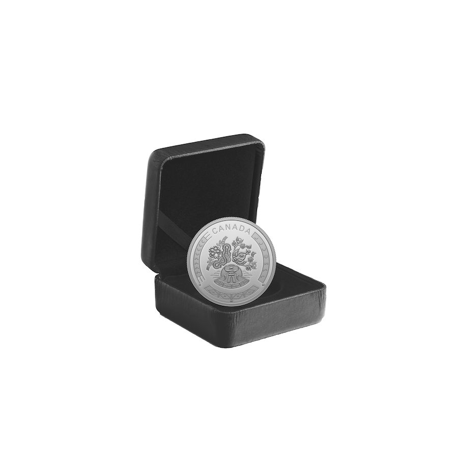 Image 722651_ALTMORE3.jpg, Product 722-651 / Price $189.95, 2023 $20 Fine Silver Coin Celebrating National Indigenous Peoples Day from Royal Canadian Mint (RCM) on TSC.ca's Coins department