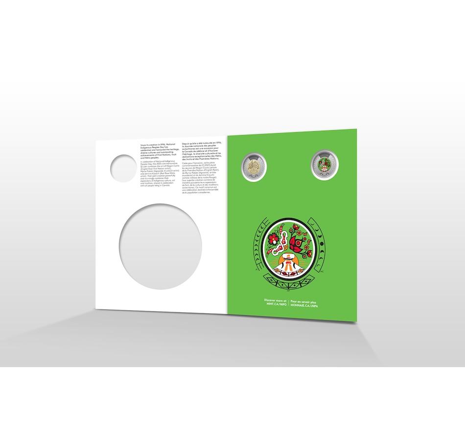Image 722652_ALTMORE2.jpg, Product 722-652 / Price $24.95, 2023 National Indigenous Peoples Day Keepsake Coin Set from Royal Canadian Mint (RCM) on TSC.ca's Coins department