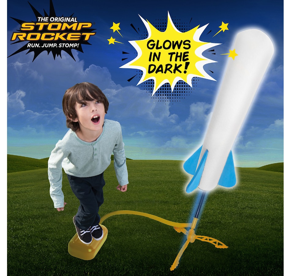 Image 722665_ALTMORE3.jpg, Product 722-665 / Price $14.99, Stomp Rocket Jr Glow Stomp Rockets (4-Pack) from Stomp Rocket on TSC.ca's Home & Garden department