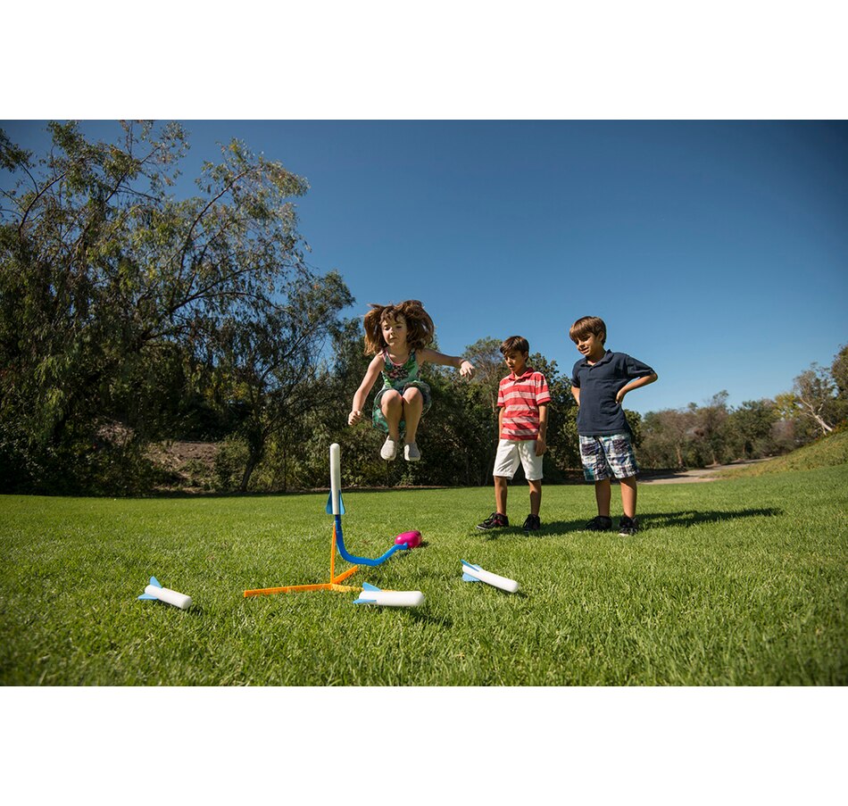 Image 722665_ALTMORE5.jpg, Product 722-665 / Price $14.99, Stomp Rocket Jr Glow Stomp Rockets (4-Pack) from Stomp Rocket on TSC.ca's Home & Garden department