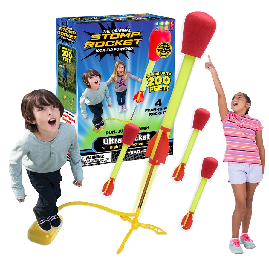 Image 722666_ALTMORE1.jpg, Product 722-666 / Price $24.99, Stomp Rocket Ultra Rockets (4-Pack) from Stomp Rocket on TSC.ca's Toys & Hobbies department