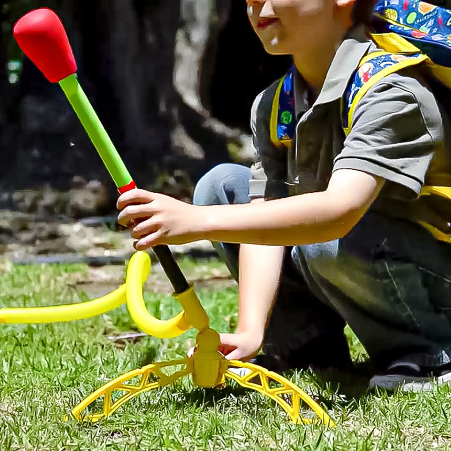 Image 722666_ALTMORE5.jpg, Product 722-666 / Price $24.99, Stomp Rocket Ultra Rockets (4-Pack) from Stomp Rocket on TSC.ca's Toys & Hobbies department
