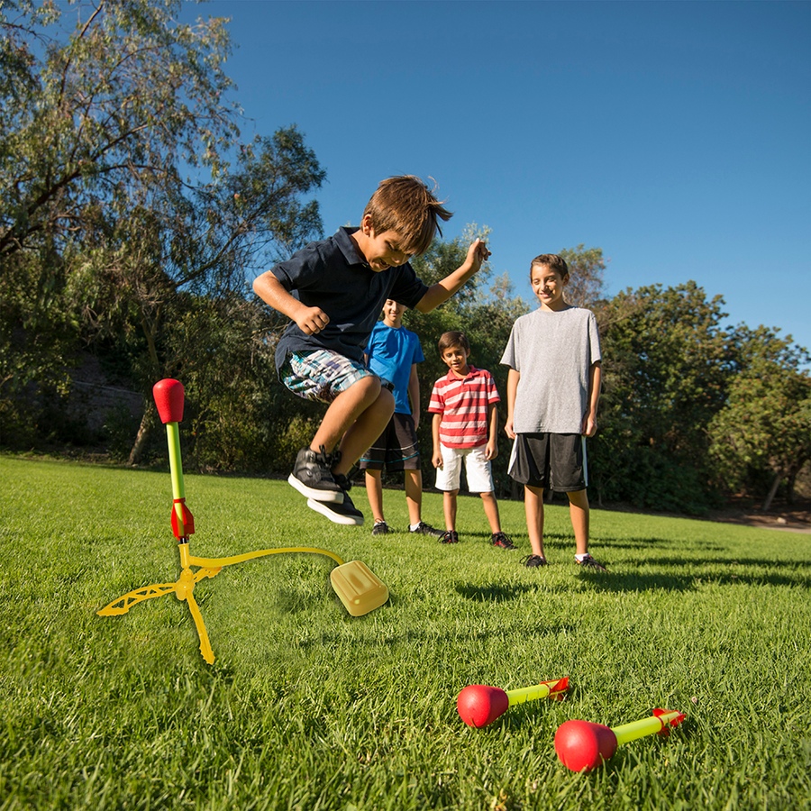 Image 722666_ALTMORE6.jpg, Product 722-666 / Price $24.99, Stomp Rocket Ultra Rockets (4-Pack) from Stomp Rocket on TSC.ca's Toys & Hobbies department
