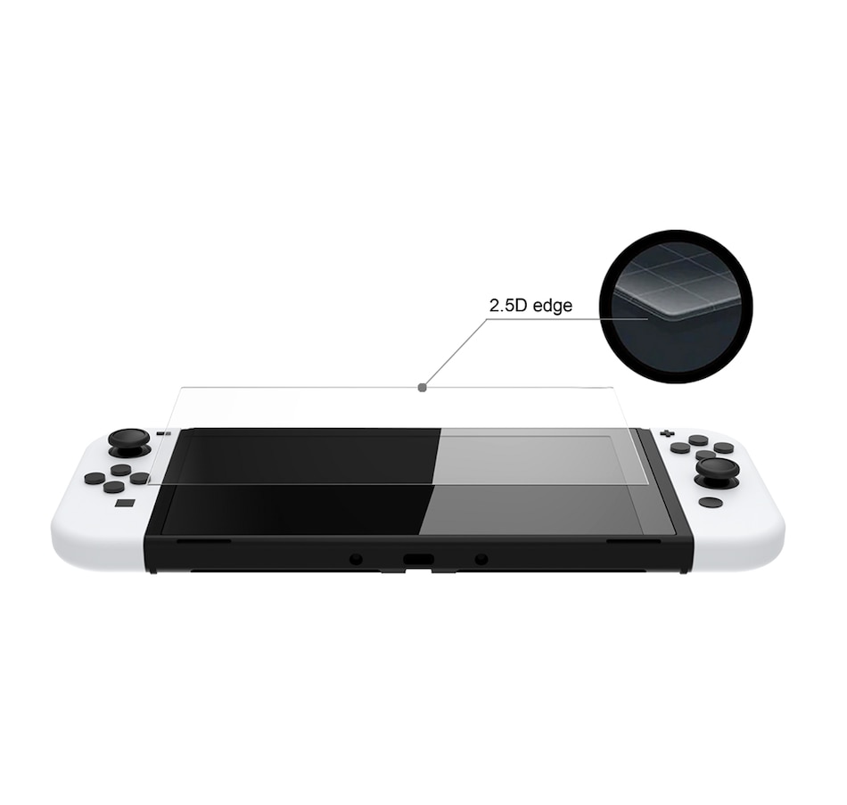 Image 722671_ALTMORE2.jpg, Product 722-671 / Price $6.99, Surge TemperedShield Screen Protector for Switch (OLED Model, 2-Pack) from Surge on TSC.ca's Electronics department