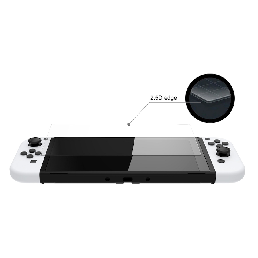 Image 722671_ALTMORE2.jpg, Product 722-671 / Price $9.99, Surge TemperedShield Screen Protector for Switch (OLED Model, 2-Pack) from Surge on TSC.ca's Electronics department