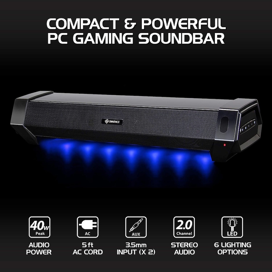 Image 722682_ALTMORE1.jpg, Product 722-682 / Price $69.99, Enhance Gaming Computer Speakers Sound Bar from Enhance on TSC.ca's Electronics department