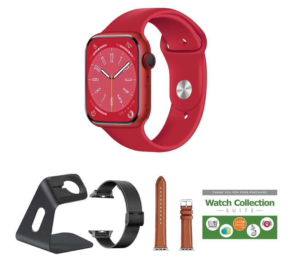 Image 722690_RED.jpg, Product 722-690 / Price $814.97 - $854.97, Apple Watch Series 8 Bundle (2022) from Apple on TSC.ca's Electronics department