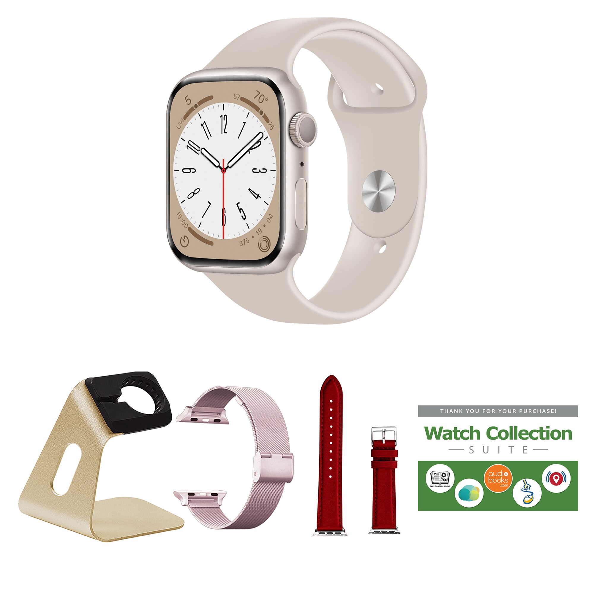 Health & Fitness - Wearable Technology - Smartwatches - Apple Watch Series  8 Bundle (2022) - Online Shopping for Canadians