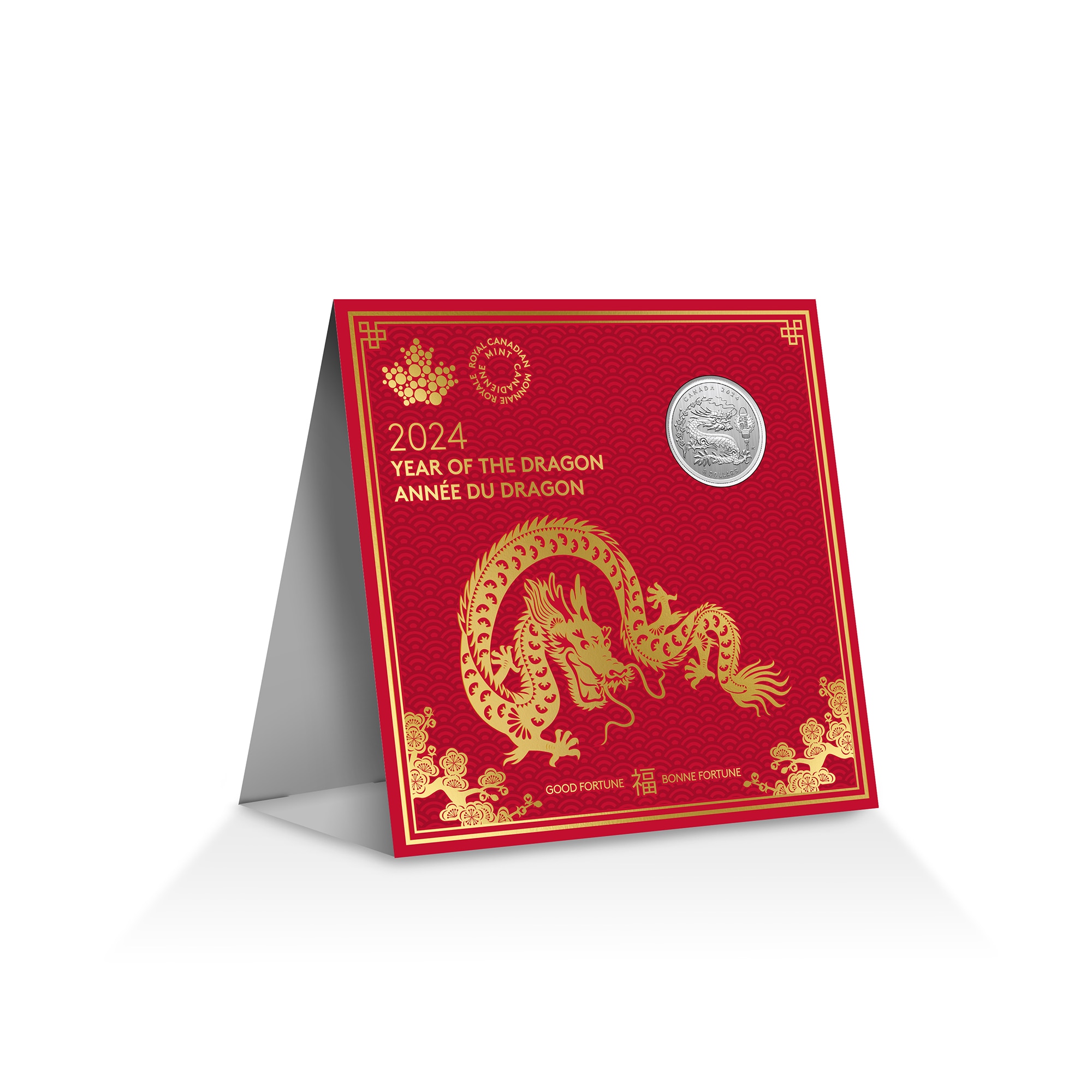 Coins Canadian Mint Products 2024 8 Lunar Year Of The Dragon Fine   722725 