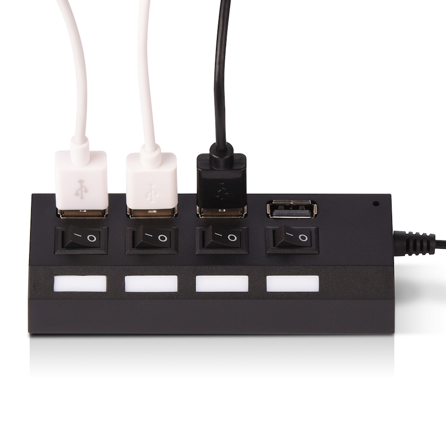 Image 722738_ALTMORE2.jpg, Product 722-738 / Price $24.99, Jensen USB C to 4 Port USB A Hub from RCA on TSC.ca's Electronics department