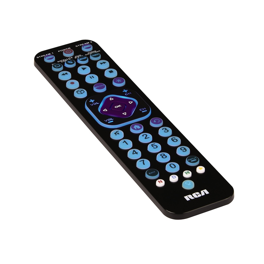 Image 722740_ALTMORE1.jpg, Product 722-740 / Price $34.99, RCA 6-Device Rechargeable Ultra-Thin Streaming Universal Remote Control from RCA on TSC.ca's Electronics department