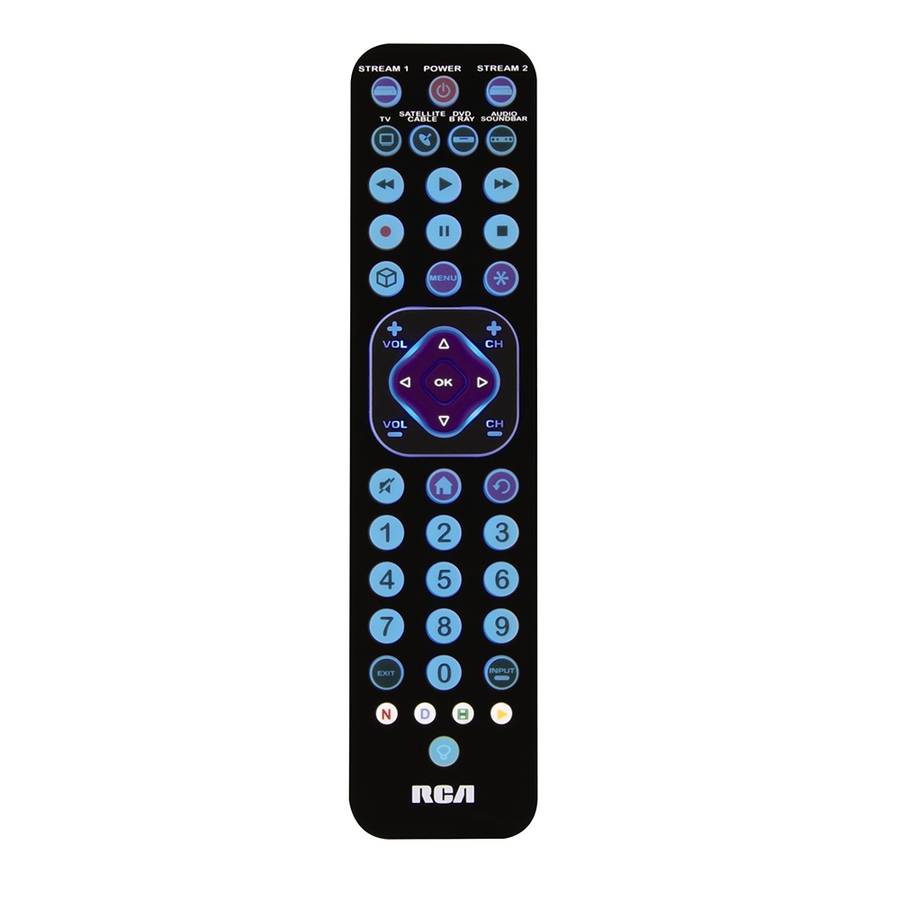 Image 722740_ALTMORE2.jpg, Product 722-740 / Price $34.99, RCA 6-Device Rechargeable Ultra-Thin Streaming Universal Remote Control from RCA on TSC.ca's Electronics department