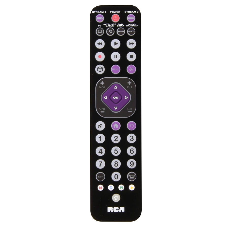 Image 722740_ALTMORE3.jpg, Product 722-740 / Price $34.99, RCA 6-Device Rechargeable Ultra-Thin Streaming Universal Remote Control from RCA on TSC.ca's Electronics department