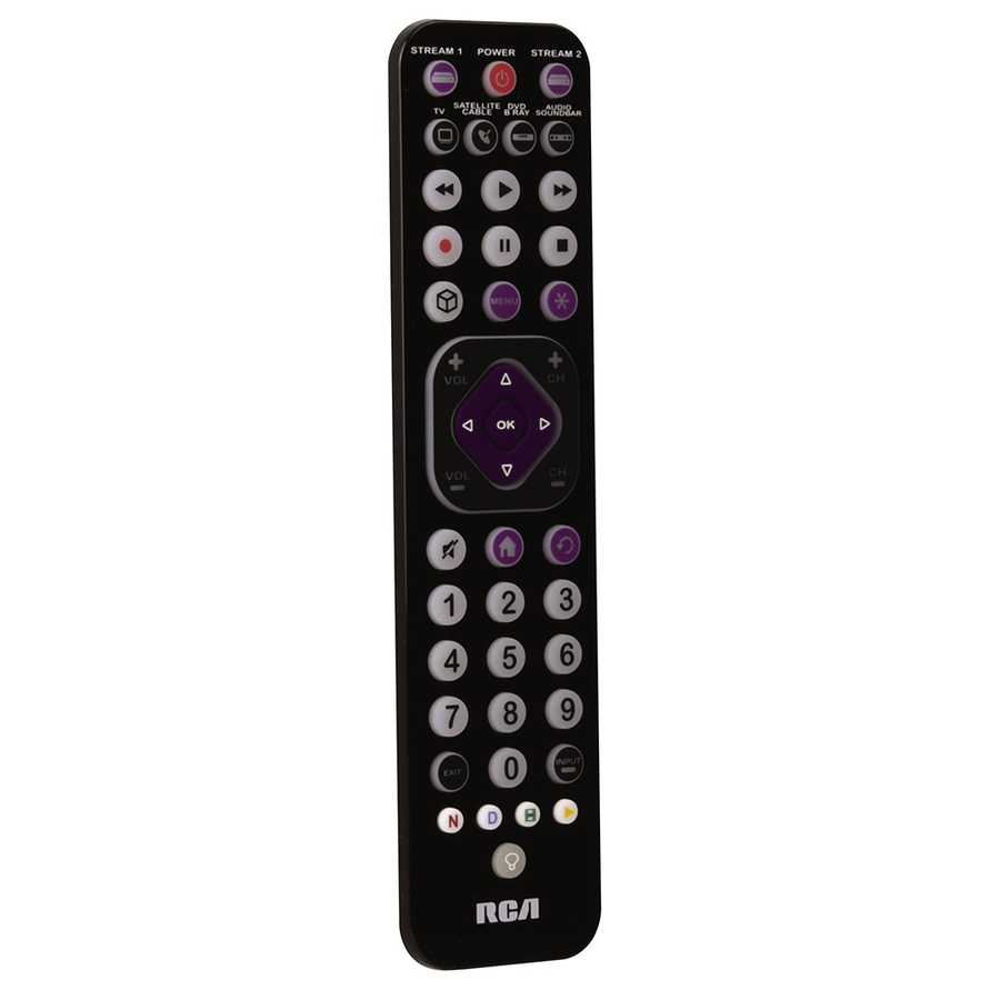Image 722740_ALTMORE6.jpg, Product 722-740 / Price $34.99, RCA 6-Device Rechargeable Ultra-Thin Streaming Universal Remote Control from RCA on TSC.ca's Electronics department