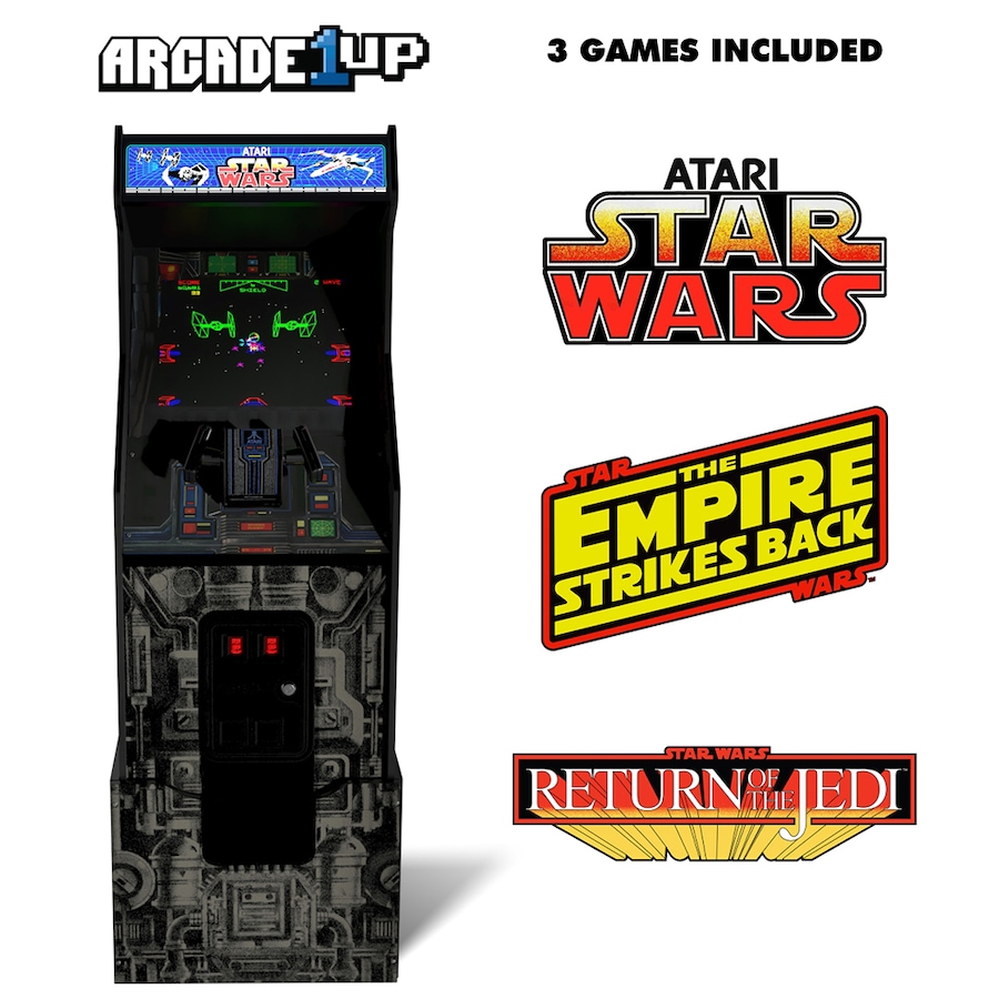 Image 722775_ALTMORE1.jpg, Product 722-775 / Price $699.99, Arcade1Up Star Wars Arcade Machine 3 Games in 1 from Arcade1Up on TSC.ca's Electronics department