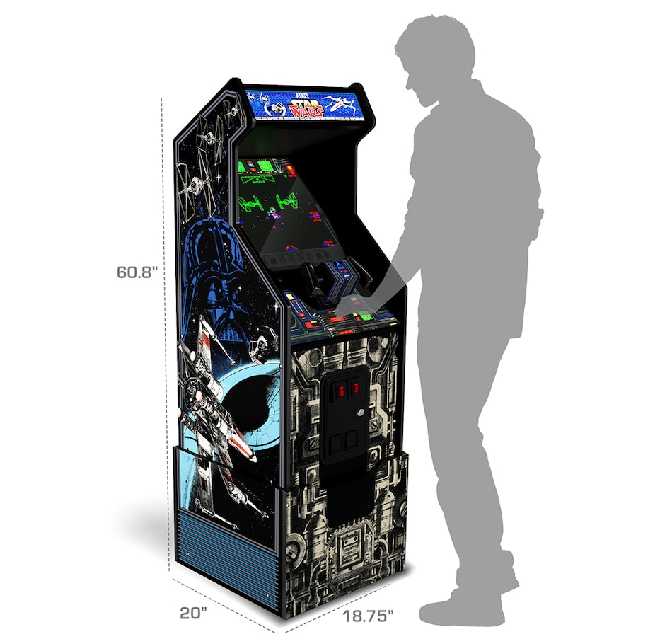 Image 722775_ALTMORE4.jpg, Product 722-775 / Price $699.99, Arcade1Up Star Wars Arcade Machine 3 Games in 1 from Arcade1Up on TSC.ca's Electronics department