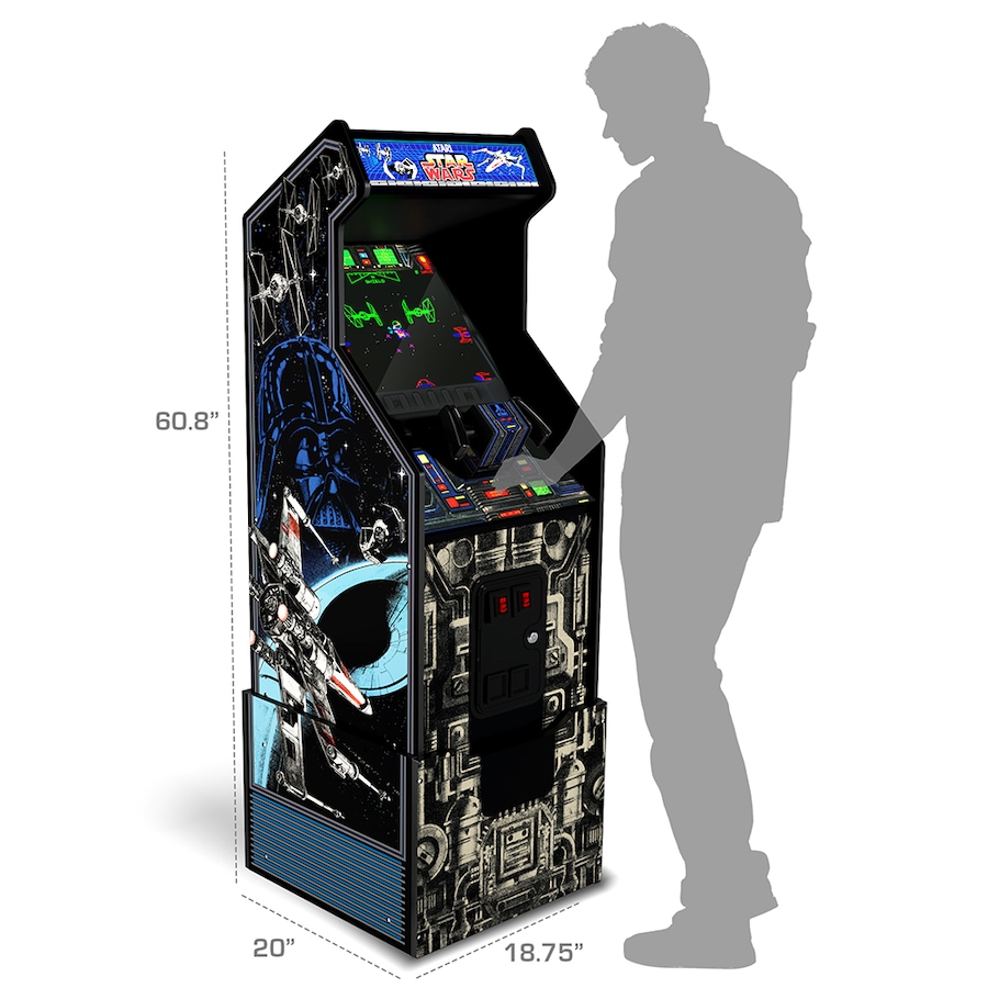 Image 722775_ALTMORE4.jpg, Product 722-775 / Price $699.99, Arcade1Up Star Wars Arcade Machine 3 Games in 1 from Arcade1Up on TSC.ca's Electronics department