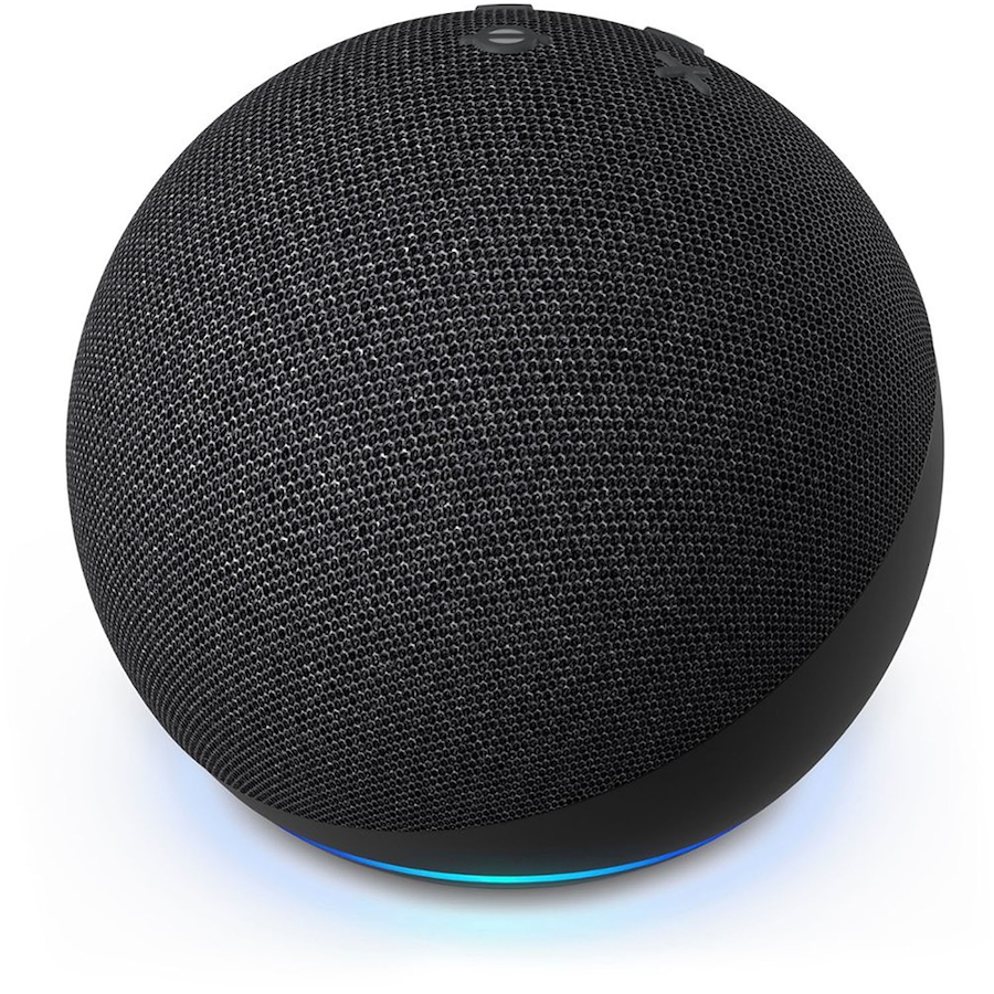 Image 722801_ALTMORE1.jpg, Product 722-801 / Price $73.99, Amazon Echo Dot 2022 Smart Speaker with Alexa (5th-gen, charcoal) from Amazon on TSC.ca's Electronics department